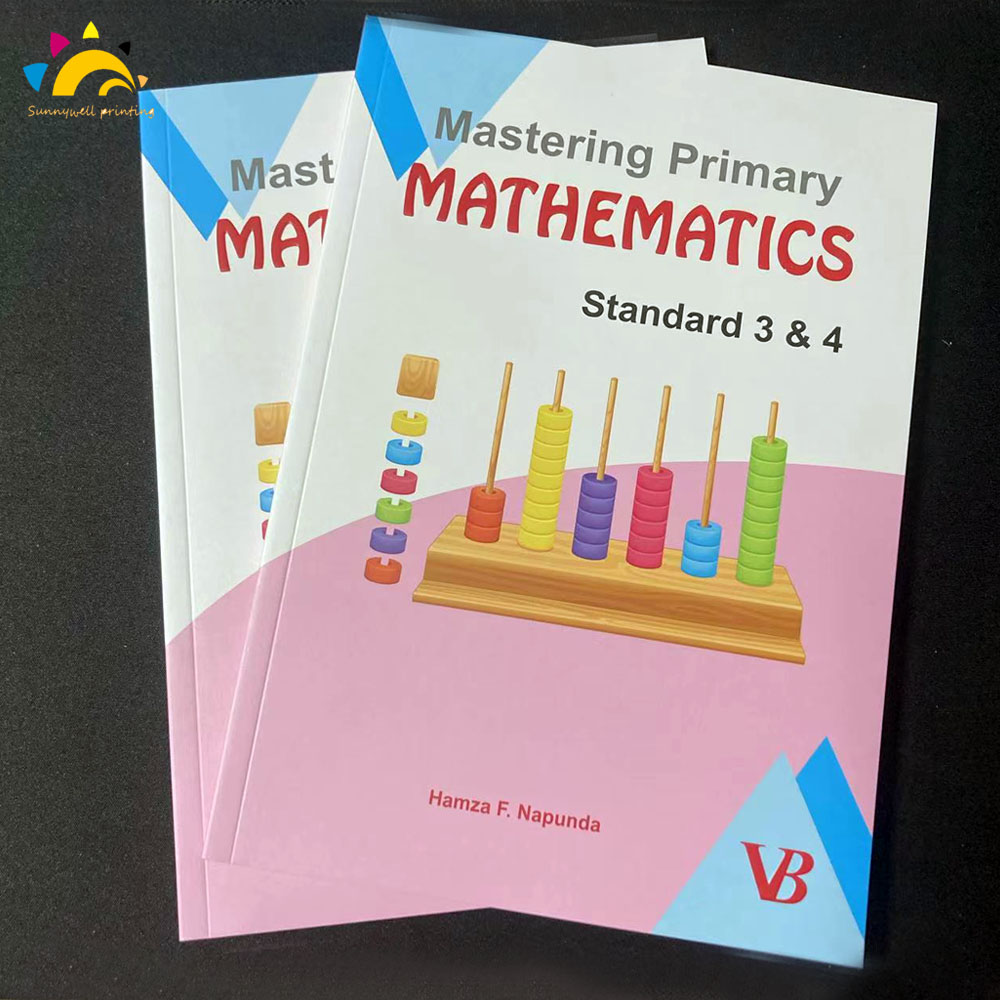数学の本数学練習帳直接印刷工場